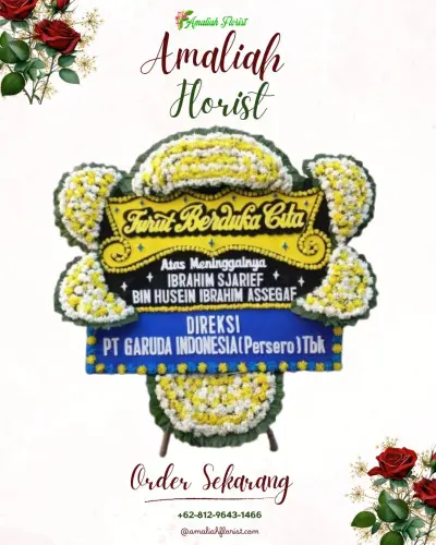 Papan Bunga Duka di Margolelo